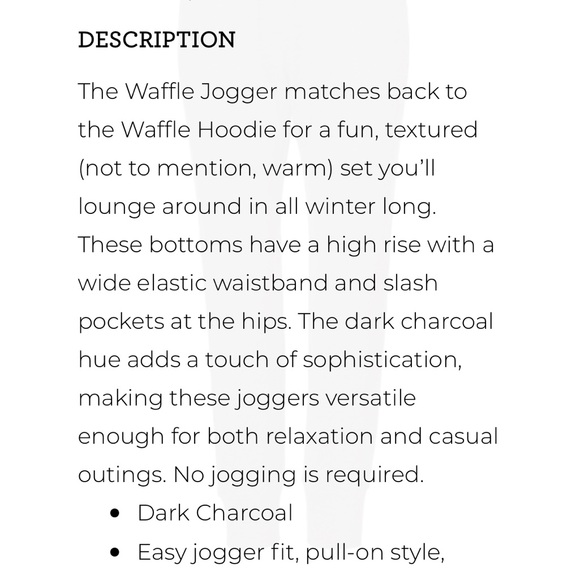 Cabi waffle joggers - Picture 8 of 9